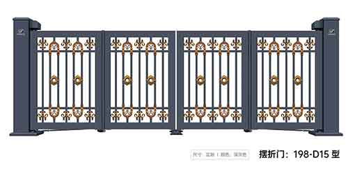 擺折門198-D15型